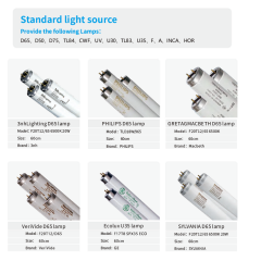 3nh LAMP D60 D50 D75 TL84 CWF UV U30 TL83 U35 F  A  INCA   HOR