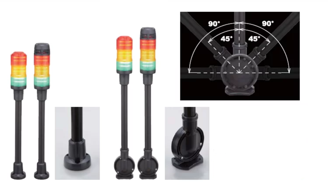 QQ截图20210526143446.png PATLITE Multi-layer warning lamp tricolor light MG series(图1)